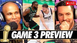 MAVS / CELTICS GAME 3 PREVIEW | JJ REDICK AND RICHARD JEFFERSON