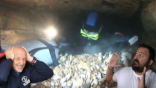 Divers React to Super Tight Cave Exploration at Blue Spring