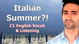 C1 LISTENING & ADVANCED ENGLISH VOCABULARY ABOUT THE WEATHER | Advanced Meanings Of The Word STORM