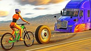 Dangerous Objects and Car Crashes #01 [BeamNG.Drive]