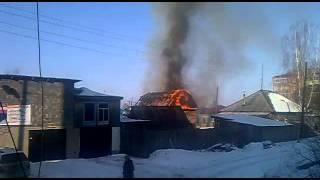 Пожар в Колпашево