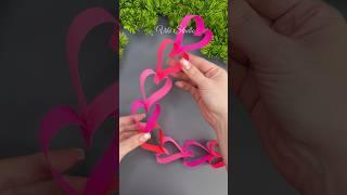 ️ Easy Craft Ideas for Valentine’s Day DIY Paper Heart ️ #ytshorts