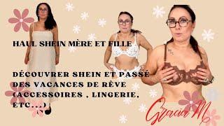 DÉCOUVRER SHEIN ET PASSÉ DES VACANCES DE RÊVE (ACCESSOIRES , LINGERIE, ETC...)