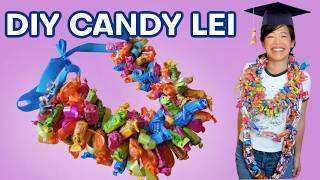 3 EASY Candy Graduation Lei + A Flamin' Hot Cheetos Lei 