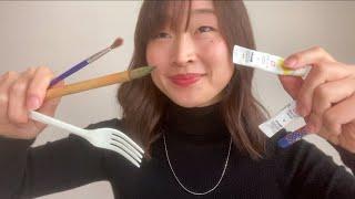 painting on your face‍asmr