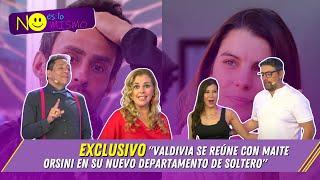 BOMBA: "Valdivia se reúne con Maite Orsini en su nuevo departamento de soltero"