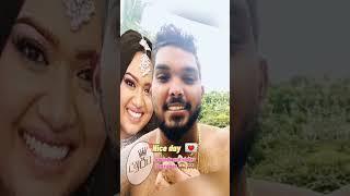 වනිදුගෙයි වින්ද්‍යාගෙයි හනිමූන් එක ️ | Wanindu Hasaranga Wedding | Wanindu and Vindya #Shorts