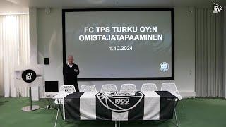 FC TPS Turku Oy:n omistajatapaaminen 1.10.2024