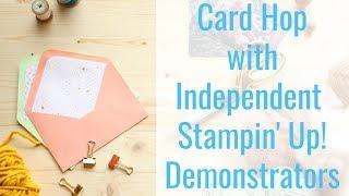 Card Hop with Independent Stampin' Up! Demonstrator - ft. #Elfie Stamp Set (V1164)