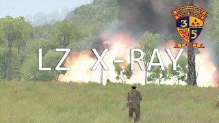 LZ X-Ray | "We Were Soldiers" Bravo 1-1 Perspective | Arma 3: I/3/5 | Vietnam Side Operation