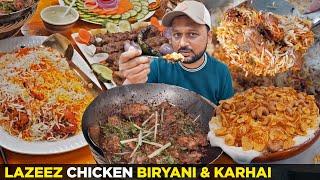 Lazeez Chicken Biryani, Karhai, Chandan Kabab | Traditional  Food Areeka and Muttabaq in Jeddah