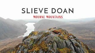 Slieve Doan - Walking Route | Drone, GoPro | Mourne Mountains, Northern Ireland