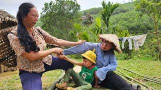 The tree owner forced the mother and son to pay for cutting the tree without permission