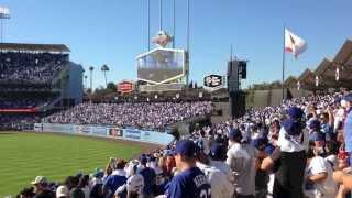 Take Me Out To The Ballgame (Dodger Stadium, 10/16/2013)