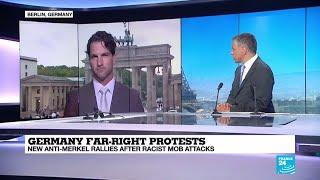 Germany far-right protests: "polarisation is on the increase"