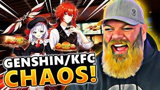 The Absolute Chaos Of Genshin's KFC Event REACTION