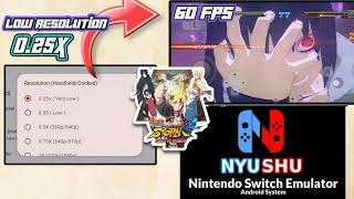 NYUSHU | (0.25x Res)Best Performance | Naruto Storm 4 Gameplay Test