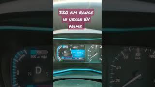 Highest Range of 320 Km in my Nexon EV prime, higher than 312* claim range #tatamotors #nexonevrange