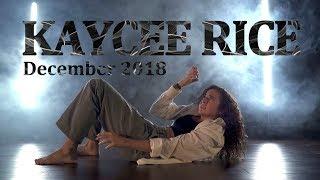 Kaycee Rice - December 2018 Dances
