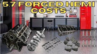 Fully Forged 5.7 Hemi Price Tag!