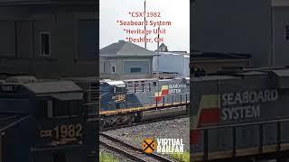 CSXT1982 Seaboard System HU at Deshler, OH