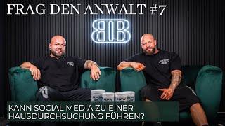 HTB Frag den Anwalt #7 -  Kann Social Media zu einer Hausdurchsuchung führen?