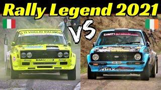 Paolo Diana vs Frank Kelly - Rally Legend 2021 San Marino - Virtual Comparison + Split-Screen Show!