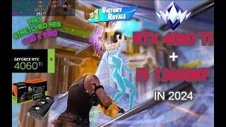 RTX 4060 Ti Fortnite | i5 13600KF + RTX 4060 Ti | STRETCHED RES | Performance Mode | Solo Ranked