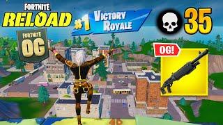 Fortnite Reload | High Kill Solo vs Squads Ranked Gameplay (Keyboard & Mouse)