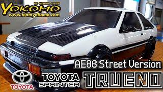 YOKOMO: TOYOTA AE86 SPRINTER TRUENO Street Version Promotion Video Version 1.0