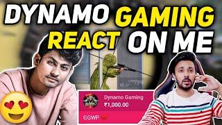 @DynamoGaming  SUPERCHAT ON ME  | Dynamo Gaming React On Me | THE LEGIT GAMING