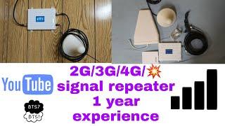 Triple Band 2G/3G/4G Repeater| Unbox-Setup And Testing 