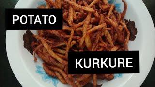 Potato Kurkure recipe in Tamil/How to make Kurkure/ Aloo Kurkure Kids favorite