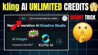  FREE Kling AI UNLIMITED Credits TRICK  Use all AI TOOLS | AI Video Generator FREE