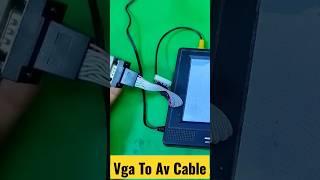 vga to av cable