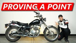 A Honda Rebel is better than any Chinese 250cc Motorcycle. And I can prove it.