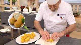 El truco de Karlos Arguiñano para rebozar las croquetas en "cero coma"