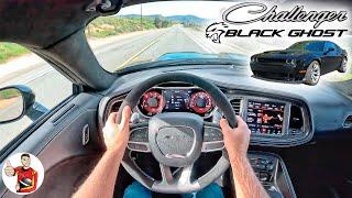 The Dodge Challenger Hellcat Black Ghost is 807 HP of Closure (POV Drive Review)
