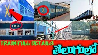 Train details in telugu technical knowledge//durga prasad speaking//