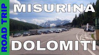 ROAD TRIP from Lago di Landro to Lago di Misurina 4K │Scenic Drive Dolomiti UNESCO Dolomiten