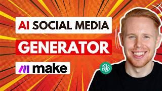 This Make.com System Automates All Social Media Content (50+ Posts Daily)