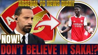 NEWS NOW! SEE WHAT FERDINAND SAID ABOUT SAKA! - ARSENAL FC NEWS DIARY