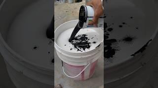 Mixing universal stainer | black grey shade #ytshorts #satisfying