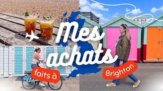 DERNIERS ACHATS | Tout ce que j'ai ramené de Brighton