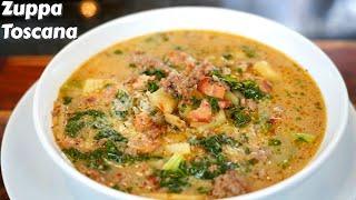 I Could Eat This Soup Every Day & Never Get Tired Of It!  (Easy Zuppa Toscana Recipe)