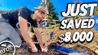 DIY Tip Every Homeowner MUST Know // Exterior Water Main Leak