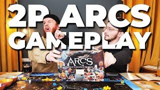 The BEST Way to Play ARCS by Leder Games | Full 2p Gameplay