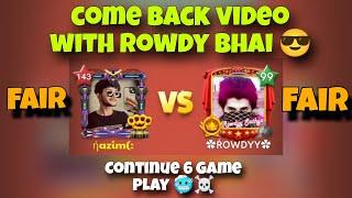 Gaming Nazim Come Back Video ️ | Rowdy Vs Nazim  | Carrom Pool legend game play  | Carrom board