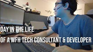 Day In The Life As a Technology Consultant & Developer Working Remotely From Home