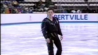 Konstantin Kostin (LAT) - 1992 Albertville, Men's Original Program (Secondary Broadcast Feed)